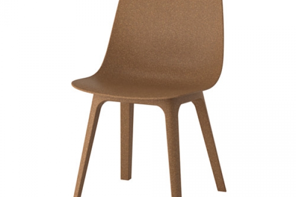Chaise ODGER en bois-composite - Source : IKEA