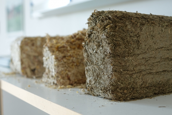 Briquettes de bois, produites sur place