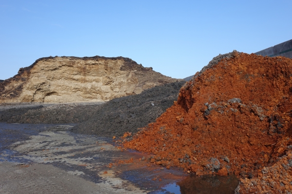 Mix d'intrants provenant de l'usine voisine, Hesbaye Frost (légumes)