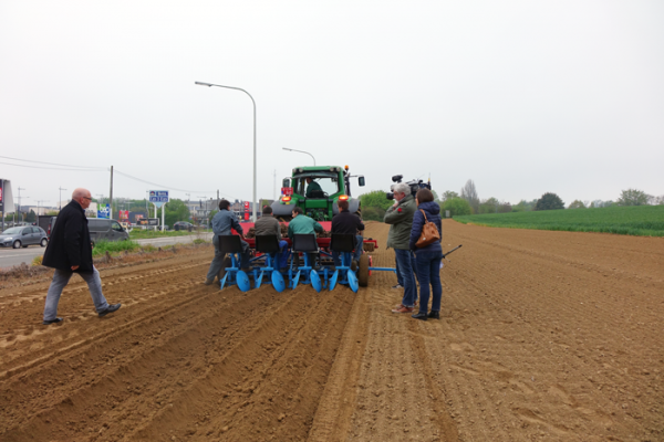 Démonstration de plantation, Gembloux, 05/05/2017