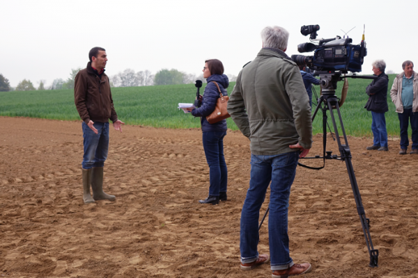 Démonstration de plantation, Gembloux, 05/05/2017