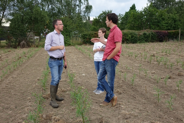 Visite de terrain le 11/07/2017, Temploux ©ValBiom