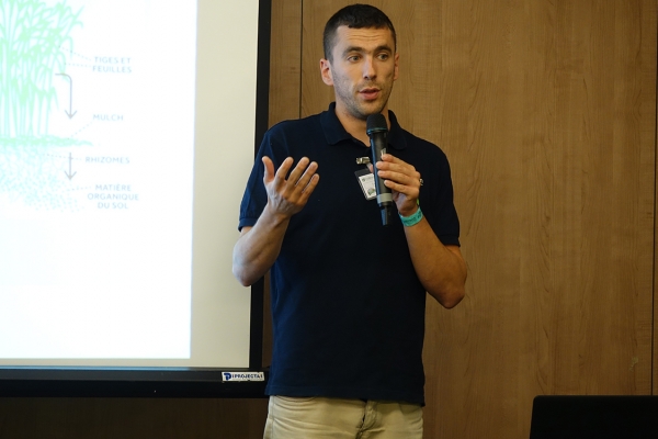 Laurent Somer, expert cultures dédiées chez ValBiom ©ValBiom