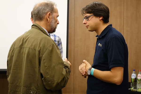 Laurent Anzalone (droite) ©ValBiom