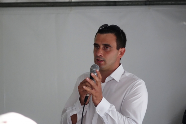 Grégory Racelle, porteur de projet