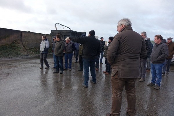 Visite du site de Cinergie à Fleurus, organisée par ValBiom le 18/12/2017
