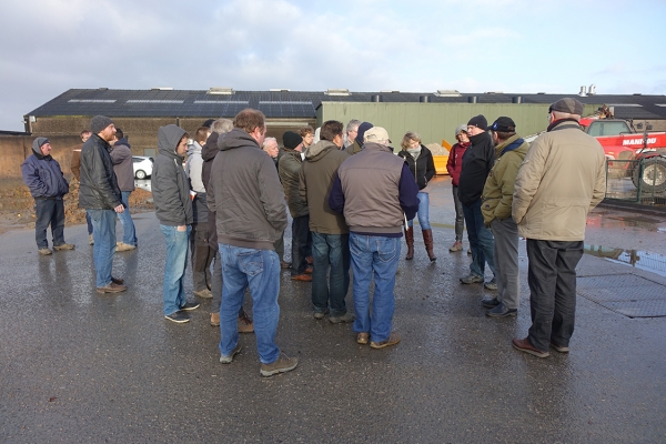Visite du site de Cinergie à Fleurus, organisée par ValBiom le 18/12/2017