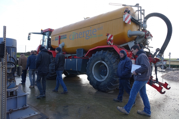 Visite du site de Cinergie à Fleurus, organisée par ValBiom le 18/12/2017