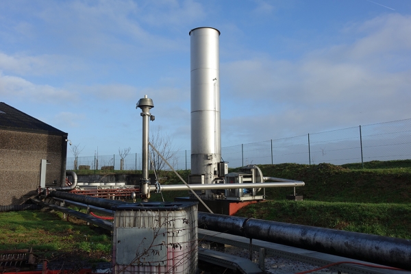 Visite du site de Cinergie à Fleurus, organisée par ValBiom le 18/12/2017