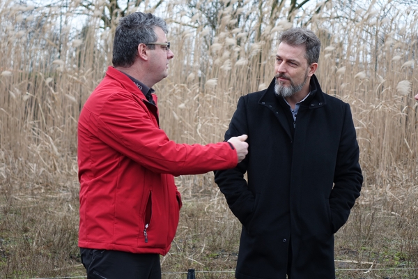 Olivier Ghesquière (Ardea) et Pascal Hillewaert (TOTAL Belgium) ©ValBiom