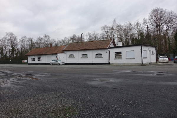 Saint-Ghislain, site de la filiale ProxiFuel, actuel centre de stockage local de pellets ©ValBiom