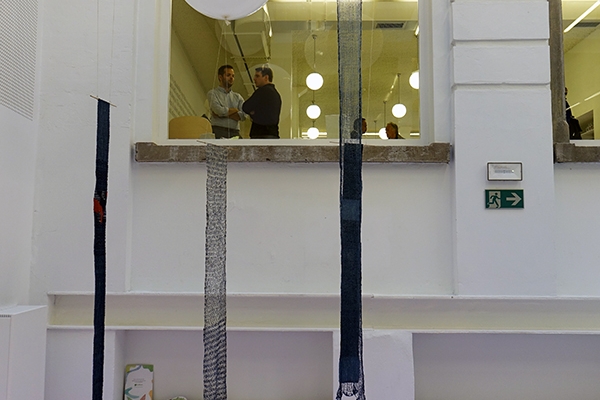 Bandes de tissus tricotées ou tissées en chanvre, Lucie Manderveld