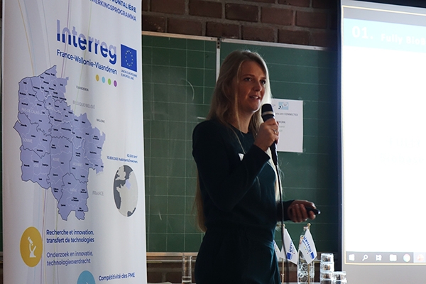 Sophie Roelants, chef de file du projet AppliSurf (FBBV / UGhent) ©ValBiom