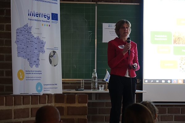 Karin Meissner, Business Development Manager Fibers, Cargill Belgium ©ValBiom