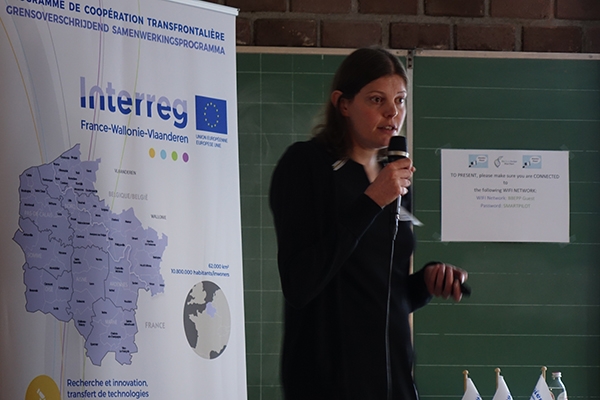 Stefanie Verstringe, Laboratory Manager, Nuscience Group ©ValBiom