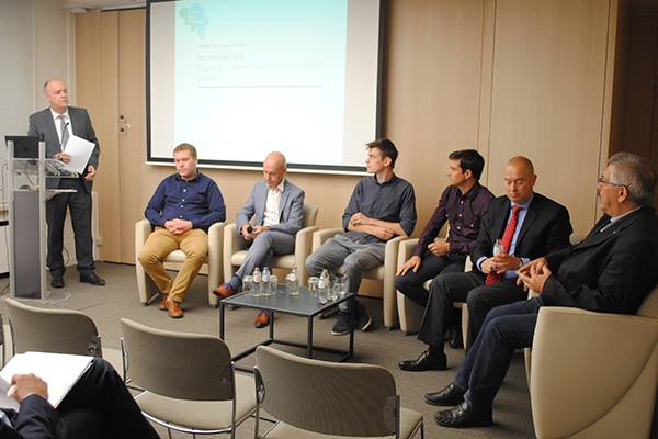 Table-ronde : Biogas-E, ValBiom, Gas.be, Fluxys, IGEAN, BBA