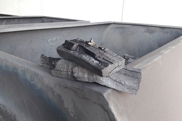 Gros calibres, issus du criblage, qui seront commercialisés