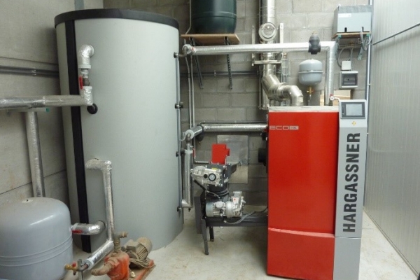 Une chaufferie biomasse miscanthus ©ValBiom