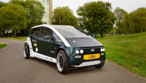 Voiture 4 places "Lina", conçue par l’Université Technologique d’Eindhoven.